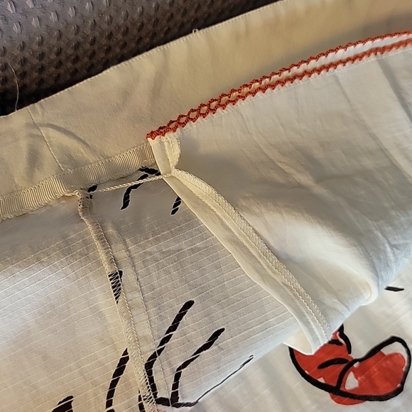 Anthropologie Edmé & Esyllte "Salty Seas" Lobster Print Party Dress Size 2 - Picture 4 of 8